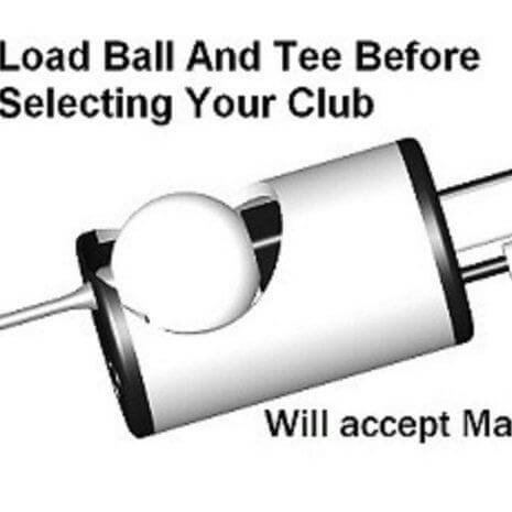 ball and tee insertion ball and tee insertion